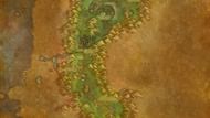 The exclamation mark is the quest, and the circles are the demons you can kill, courtesy of Wowhead (Image via Blizzard Entertainment)